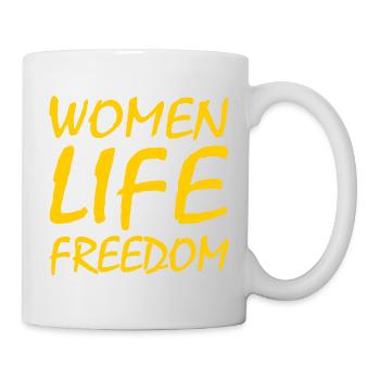 Women life freedom iran - Mug - white - Right