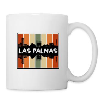 Las Palmas Spain Skyline Silhouette Travel Souveni - Mug - white - Right