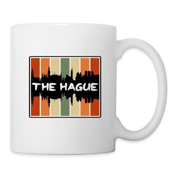 La Haye Pays-Bas Skyline Silhouette Voyage So - Mug blanc - blanc - Droite