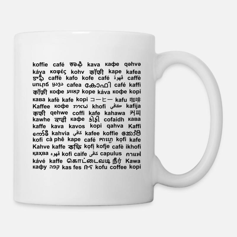 Le monde du café - Mug blanc - blanc