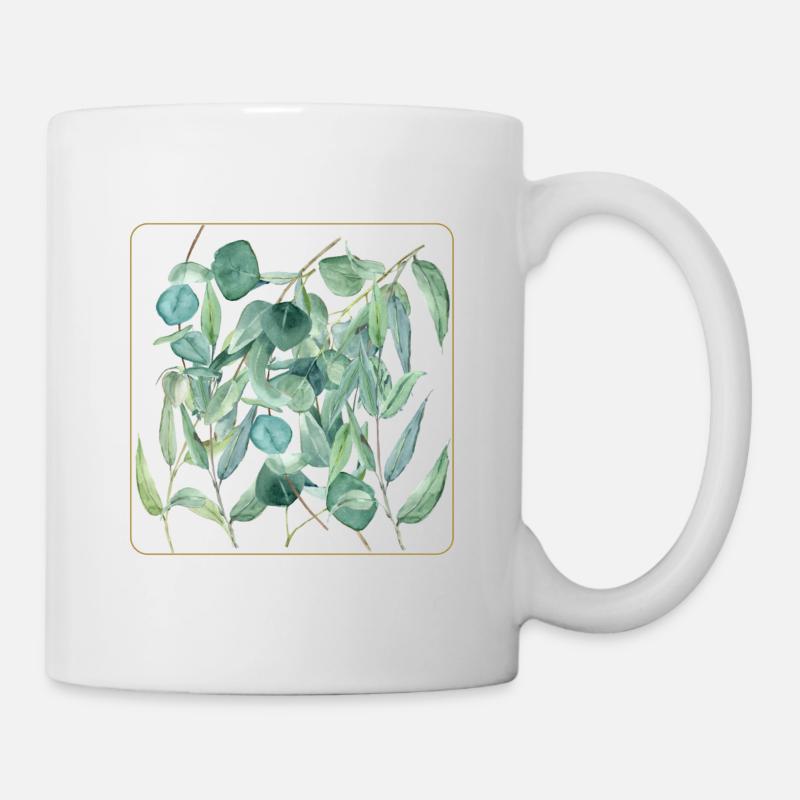 Eucalyptus - Mug - white