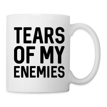 Tränen meiner Feinde - Tasse - Weiß - Rechts