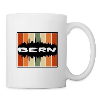 Bern Switzerland Skyline Silhouette Travel Souveni - Mug - white - Right