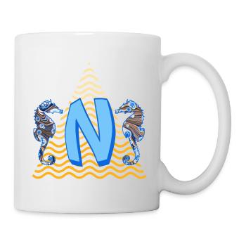 Seahorse E 262 N - Mug blanc - blanc - Droite