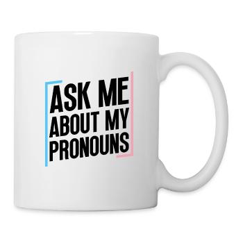 Trans Transgender Transsexual Pride - Mug - white - Right