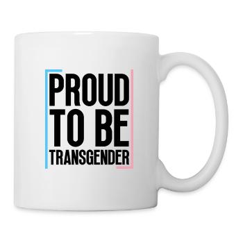 Trans Transgender Transsexual Pride - Mug - white - Right