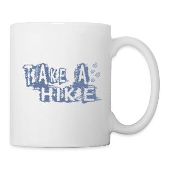 TAKE A HIKE - Tasse - Weiß - Rechts