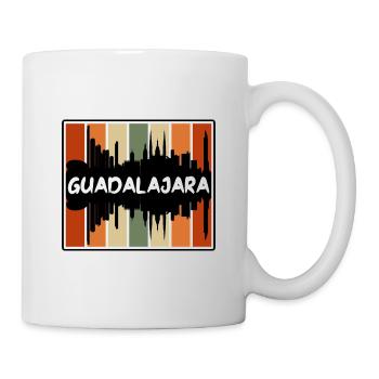 Guadalajara Mexiko Skyline Silhouette Reisen Souve - Tasse - Weiß - Rechts