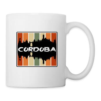 Cordoba Argentine Skyline Silhouette Travel Souven - Mug blanc - blanc - Droite