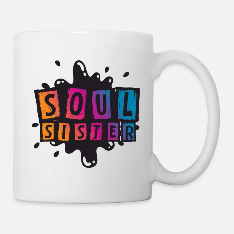 Âme sœur - Mug blanc - blanc