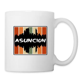 Asuncion Paraguay Skyline Silhouette Voyage Souven - Mug blanc - blanc - Droite