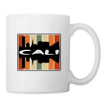 Cali Kolumbien Skyline Silhouette Reise Souvenir - Tasse - Weiß - Rechts