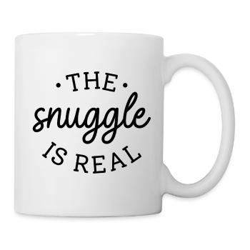 The Snuggle Is Real - Mug - white - Right