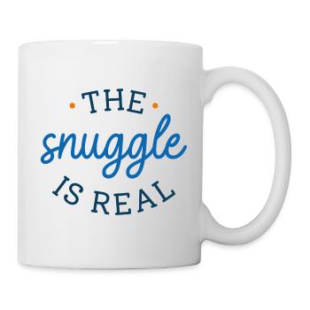 The Snuggle Is Real - Mug - white - Right
