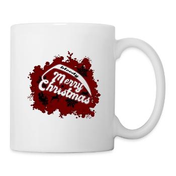 bloody merry christmas - Tasse - Weiß - Rechts