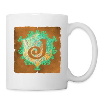 E 36 j - Mug blanc - blanc - Droite