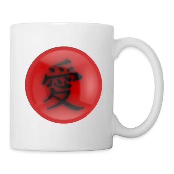 love - Mug blanc - blanc - Droite