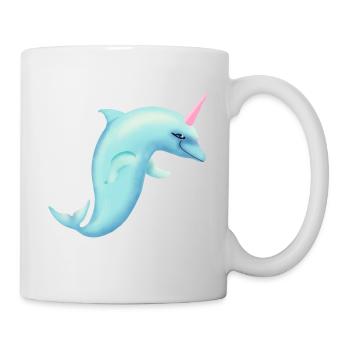 Unicorn Dolphin - Mug - white - Right