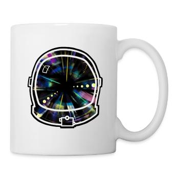 Space Helmat - Mug - white - Right