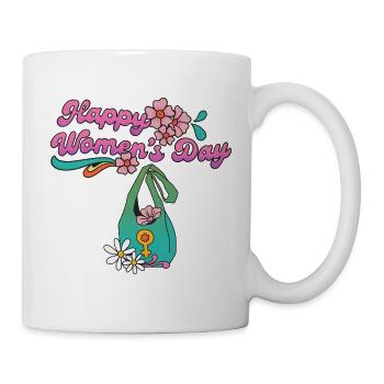 Journée de la femme 8 mars Cadeaux heureux Jour de la femme - Mug blanc - blanc - Droite
