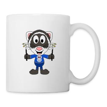 FRETTCHEN - ZAUBERER - ZAUBERN - MAGIE - TIER - Tasse - Weiß - Rechts