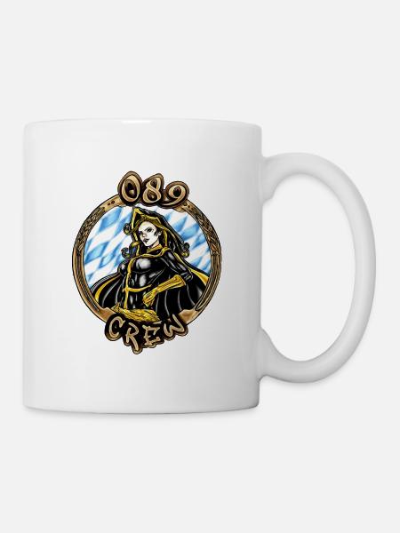 089 Crew | Münchner Kindl #1 - Tasse - Weiß