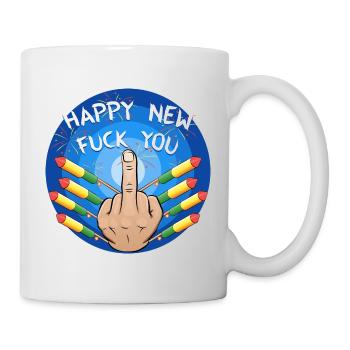 Bonne nouvelle baise toi - Mug blanc - blanc - Droite