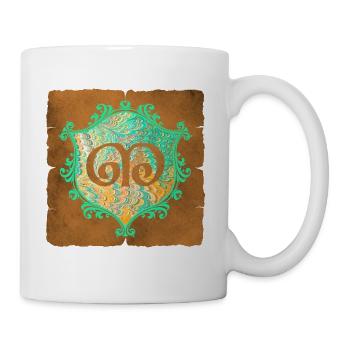E 36 m - Mug blanc - blanc - Droite