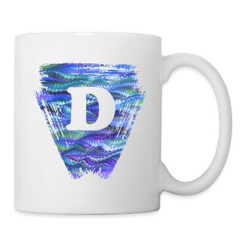 Triangle E 103 D - Mug blanc - blanc - Droite