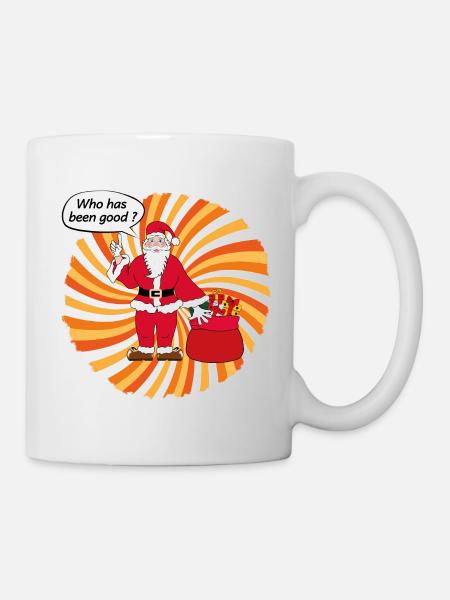 Santa Claus pop art - Mug - white