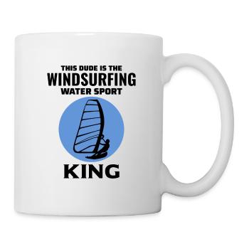 Planche à voile Planche à voile Planche à voile Surf Water Sport - Mug blanc - blanc - Droite