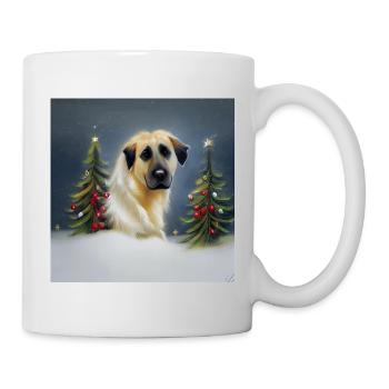 Kangal Weihnachten - Tasse - Weiß - Rechts