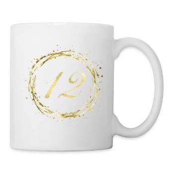 12 - Tasse - Weiß - Rechts