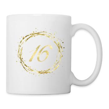 16 - Tasse - Weiß - Rechts