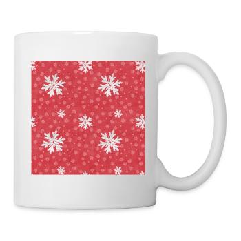 Snowflakes at Christmas - Mug - white - Right