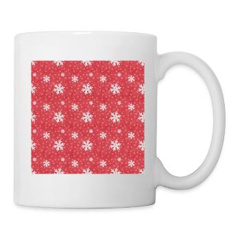 Snowflakes at Christmas - Mug - white - Right
