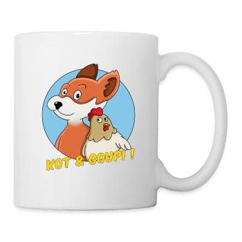 KOT UND GOUPI - Tasse - Weiß - Rechts