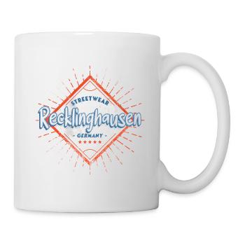 Recklinghausen Deutschland Stadt Skyline Heimat - Tasse - Weiß - Rechts