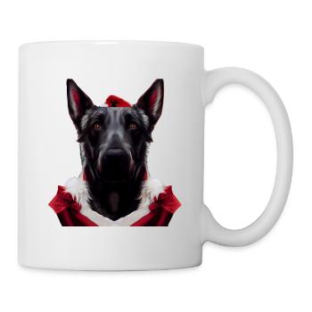 Hollandse Herder Weihnachten - Tasse - Weiß - Rechts