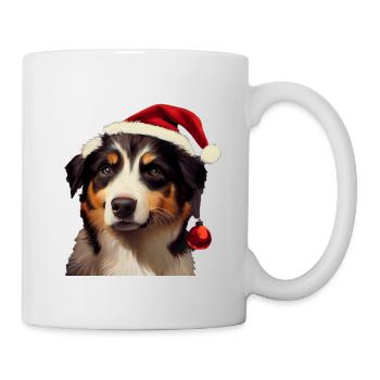 Australian Shepherd Jul - Kop/krus - hvid - Højre