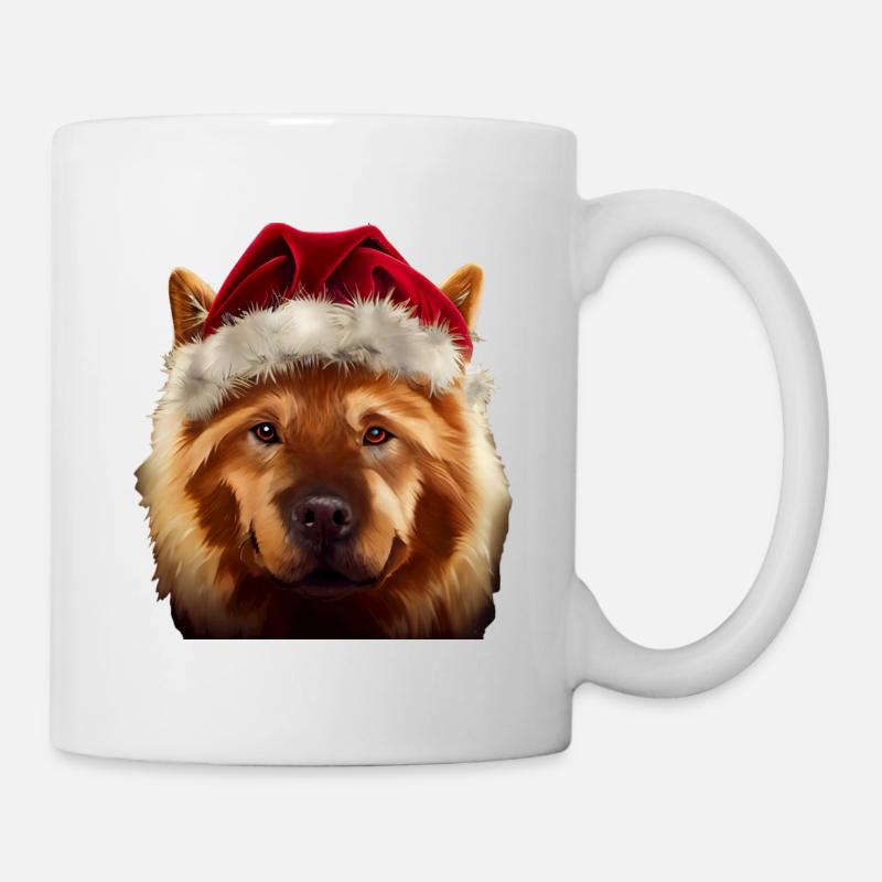 Noël Eurasier - Mug blanc - blanc