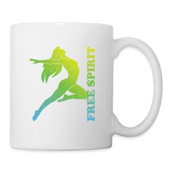 Free Spirit - Tasse - Weiß - Rechts
