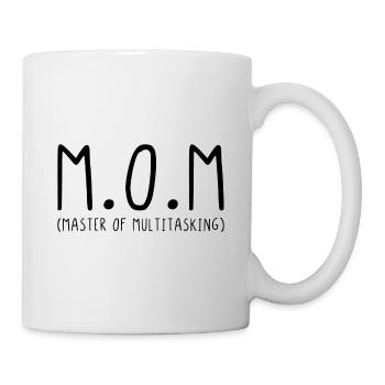 Mom master of multitasking - Tasse - Weiß - Rechts