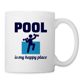 Water Aerobics Aquatic fitness Aqua Exercise Pool - Mug - white - Right