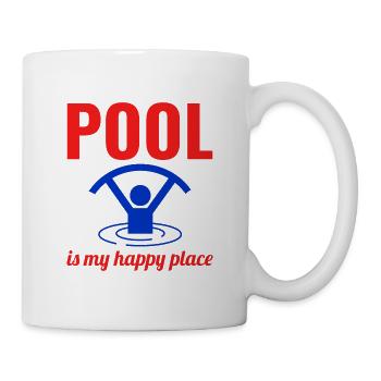 Wassergymnastik Aqua Fitness Aqua Exercise Pool - Tasse - Weiß - Rechts
