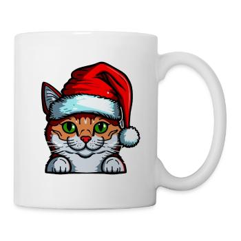 Stunning Advent cat drawing for all kitten fans - Mug - white - Right