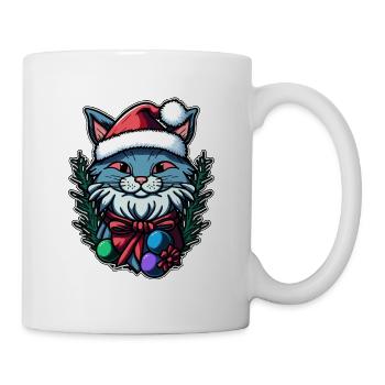Gorgeous Xmas kitten design for all kitten owners - Mug - white - Right