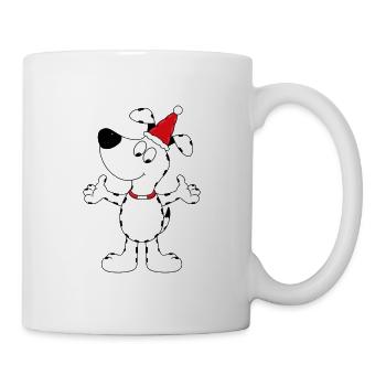 HUND - WEIHNACHTEN - TIER - TIERISCH - Tasse - Weiß - Rechts