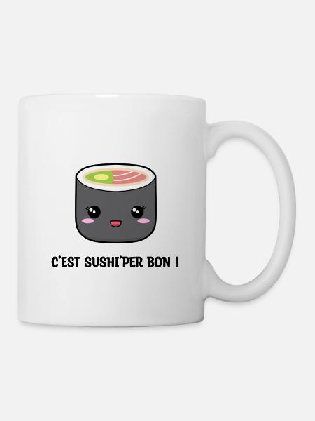 C'est Sushi'per bon! - Mug blanc - blanc