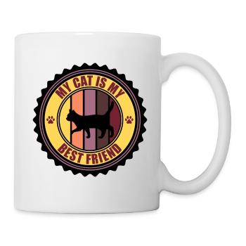 Cat - Mug - white - Right